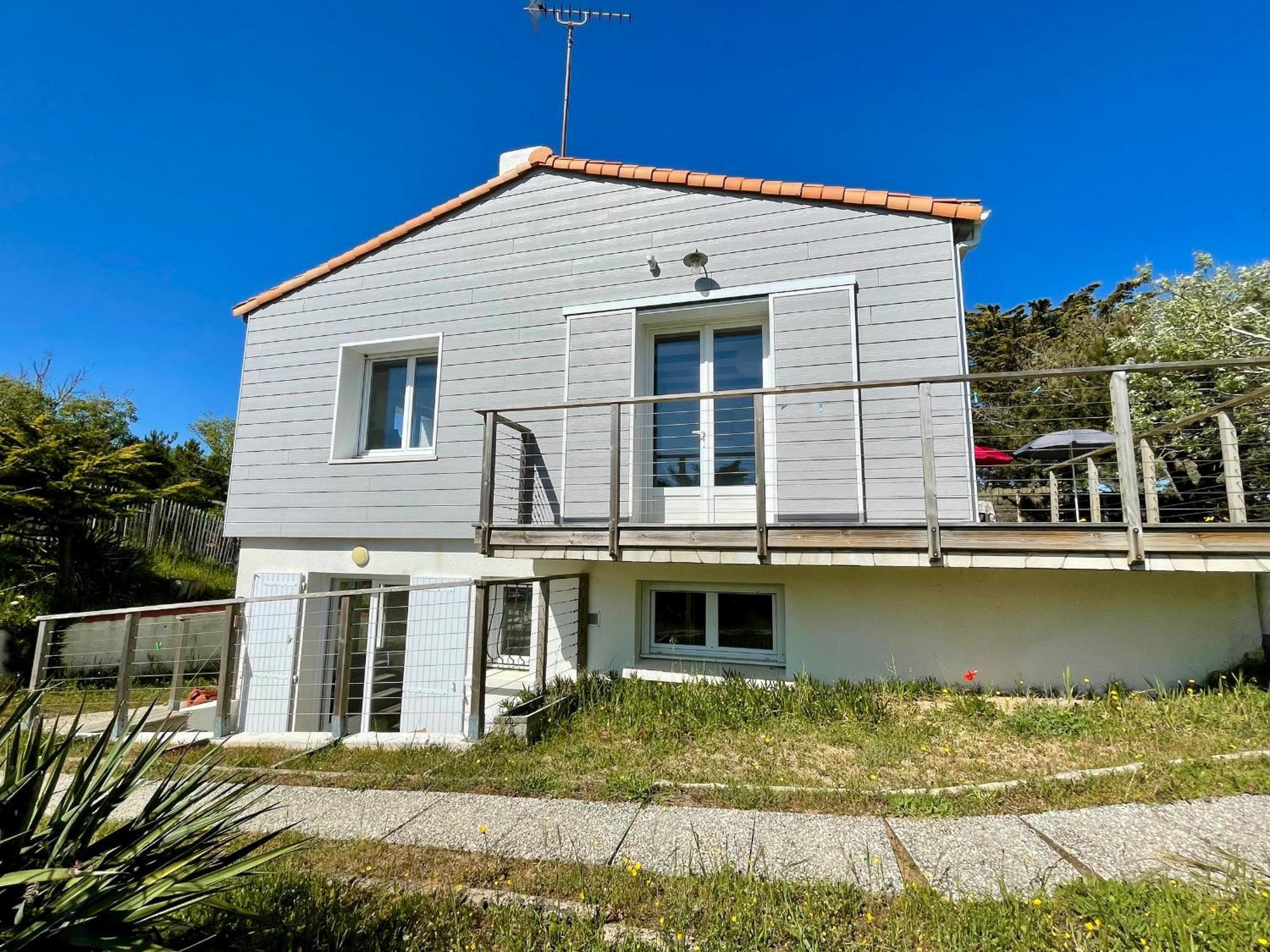 Maison Familiale Au Calme, Proche Plage, 9 Couchages, Terrasses, Wifi, Garage Velo - Bretignolles-Sur-Mer - Fr-1-231-203 Exterior foto
